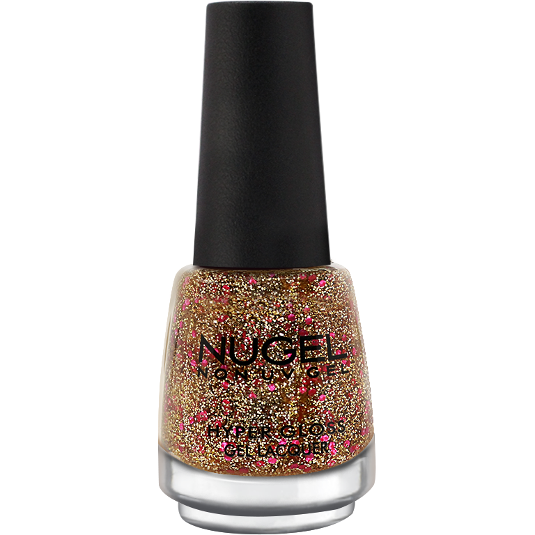 NUGEL | GLITTER GOLD | 37 | HYPER GLOSS | QUICK DRY | 13ML