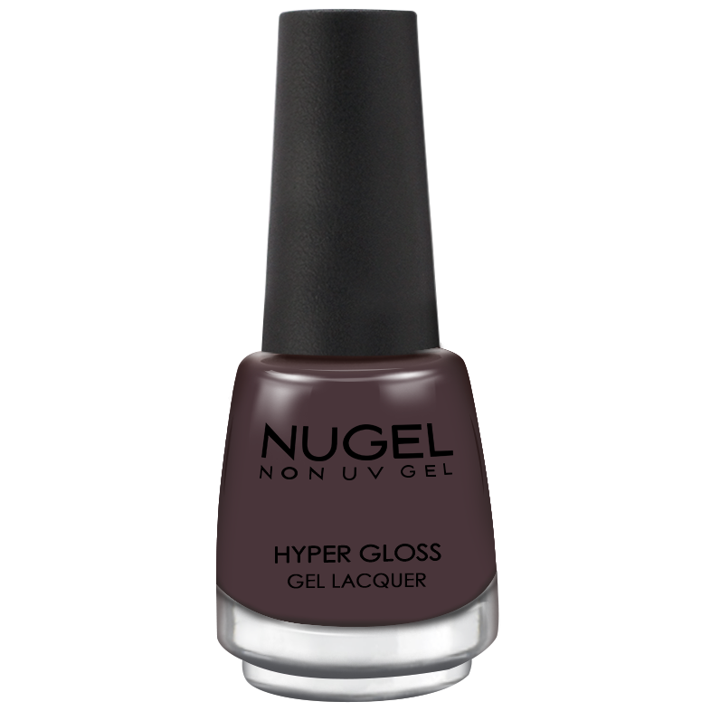 NUGEL | CHOCO BROWN | 57 | HYPER GLOSS | QUICK DRY | 13ML