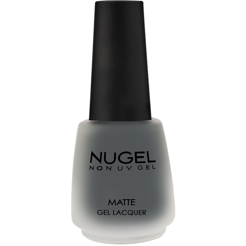 NUGEL | ASH GRAY MATTE | M06 | MATTE | QUICK DRY | 13ML